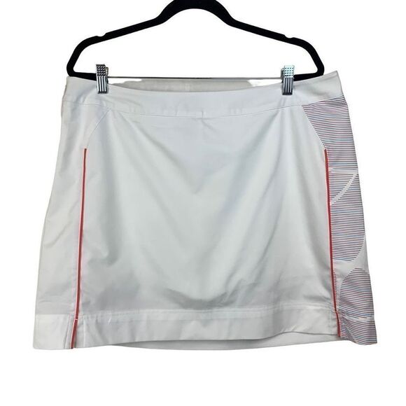 Adidas White Climacool Athletic Skort Shorts Size 16 - Picture 1 of 11